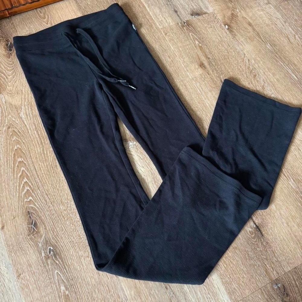 TNA Black Waffle Pants Size‎ 2XS - Picture 3 of 8